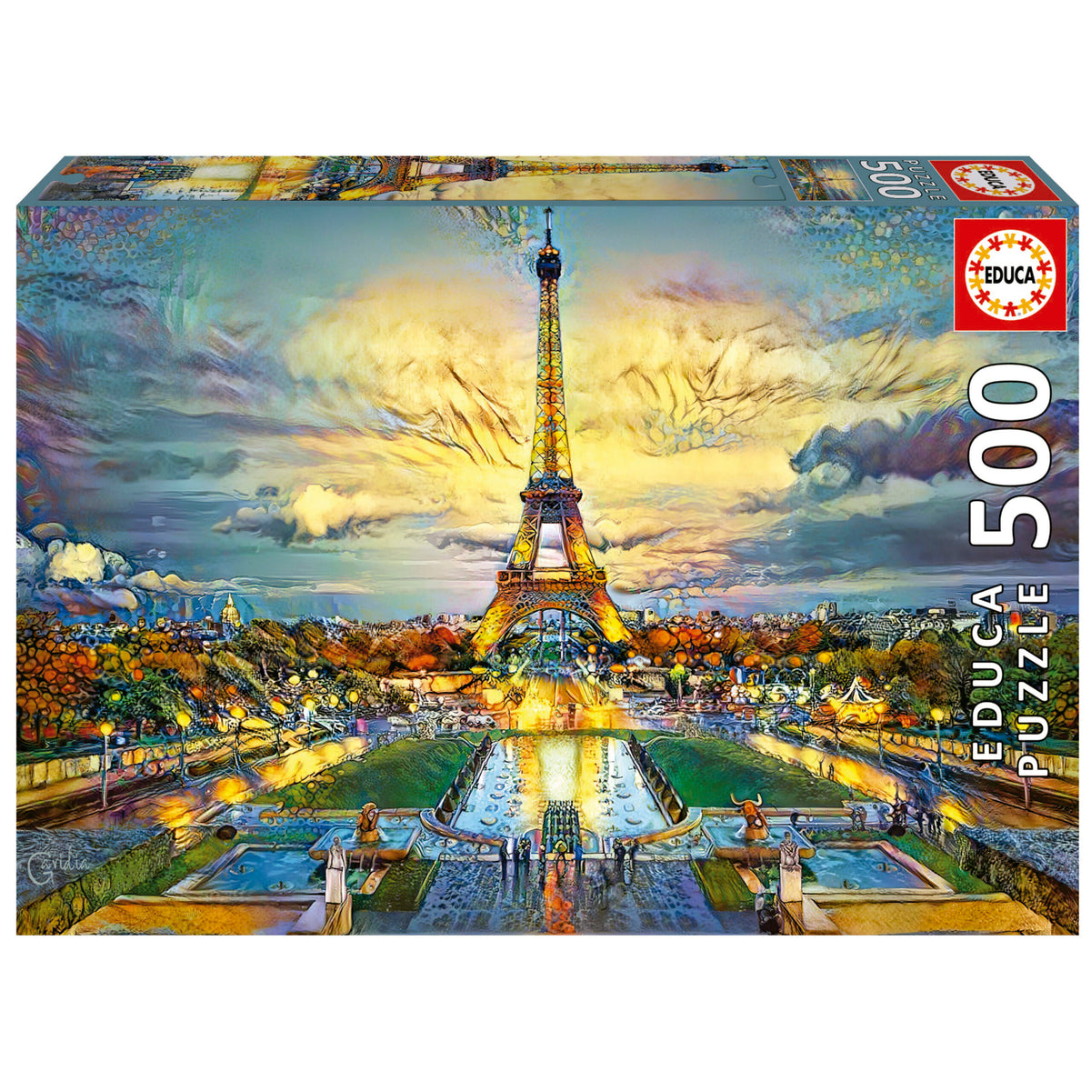 Puzzle Torre Eiffel - Educa - 500 Peças
