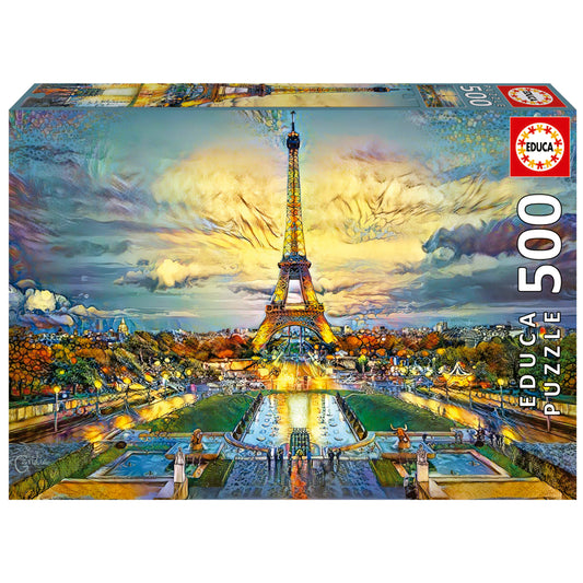Puzzle Eiffelturm - Educa - 500 Teile