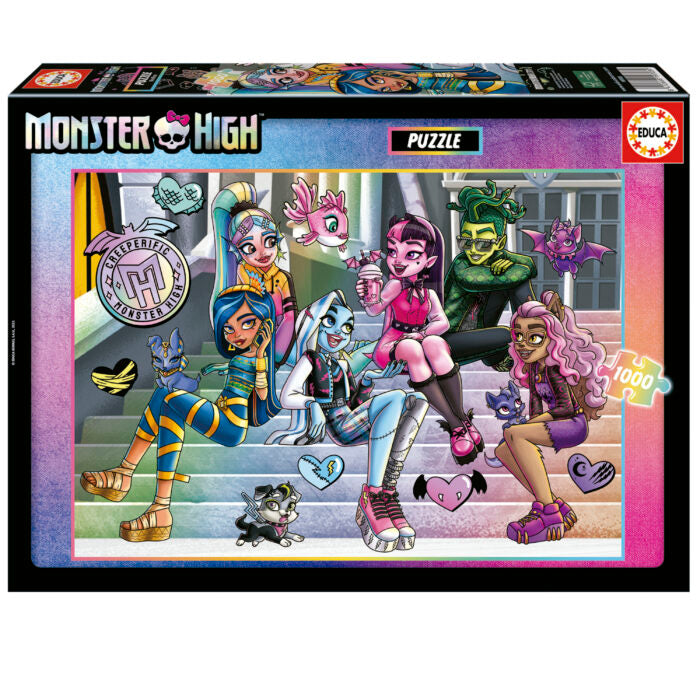 Puzzle Monster High - Educa - 1000 Peças