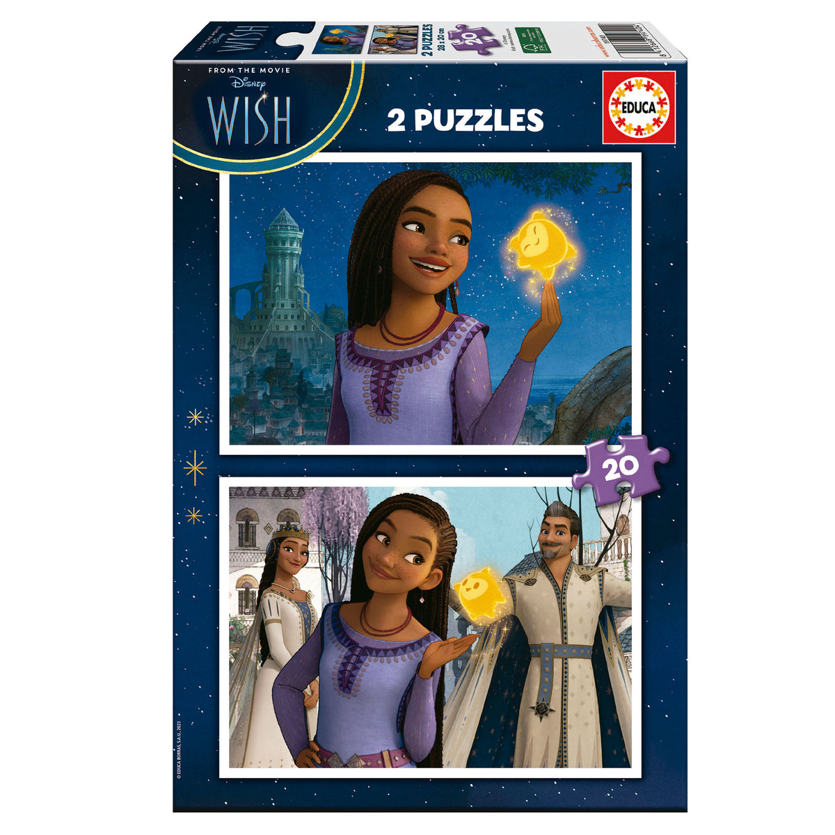 Puzzle Wish - Educa - 2x20 Peças