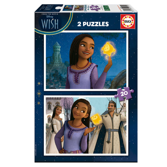 Puzzle Wish - Educa - 2x20 Peças