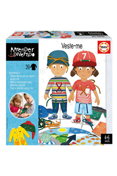 Puzzle Veste-me - Educa
