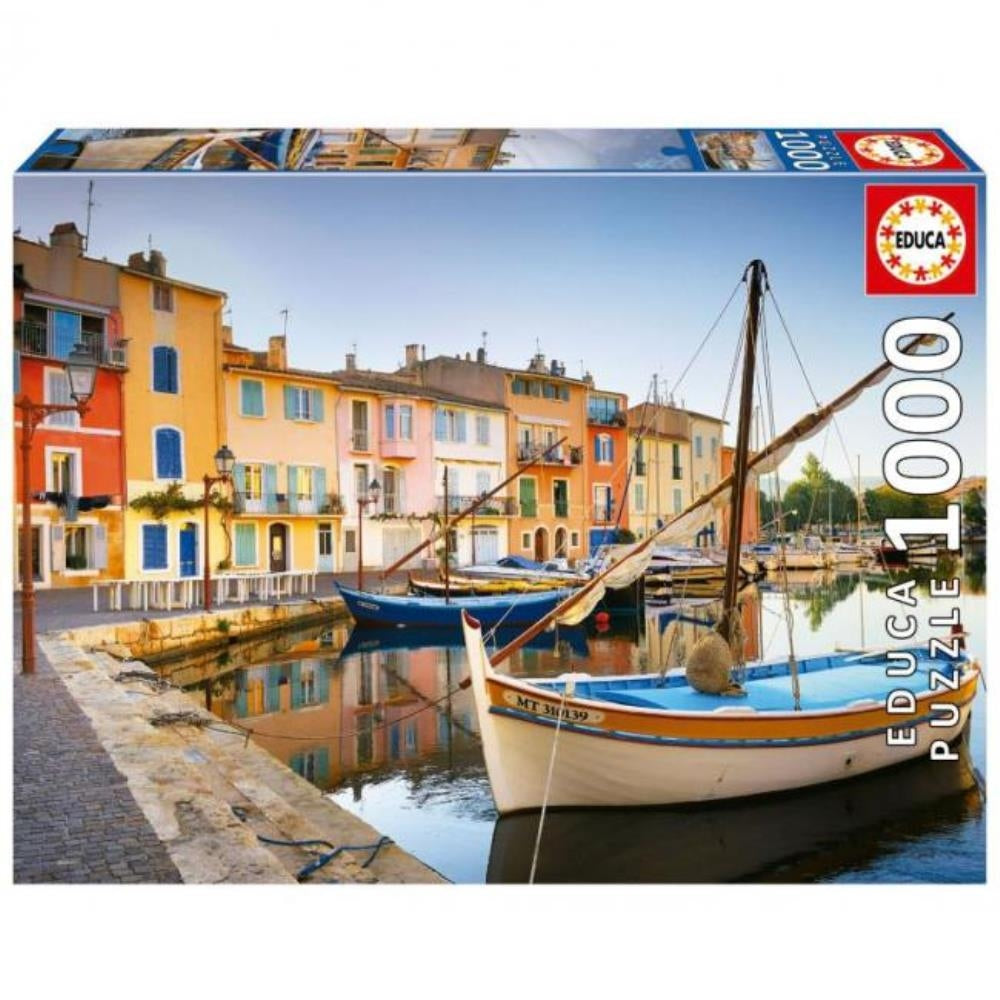Puzzle Porto de Martigues, Provença - Educa - 1000 Peças