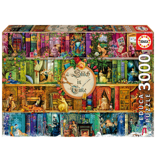 Puzzle A Stitch in Time - Educa - 3000 Piezas