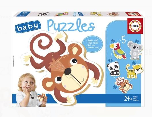 Baby Puzzle Fauna Selvagem - Educa