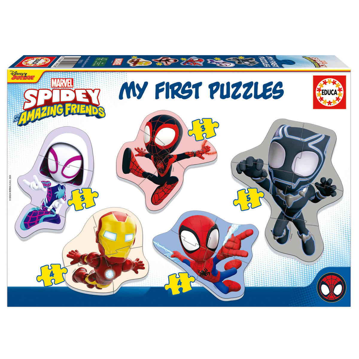 Baby Puzzle Spidey & os Amigos Fantásticos - Educa