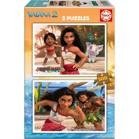 Puzzle Vaiana 2 - Educa - 2x100 Teile
