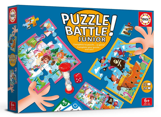 Puzzle Battle Infantil Animales - Educa