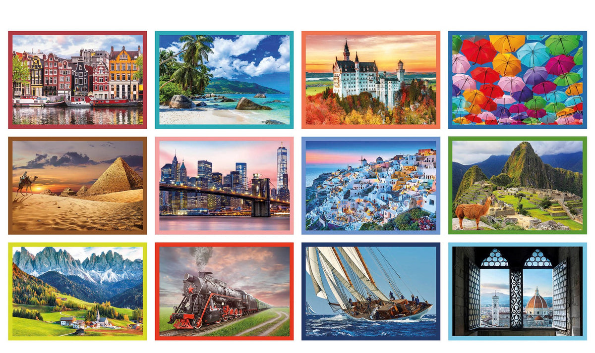 Puzzle Battle Adulto Paisagens - Educa