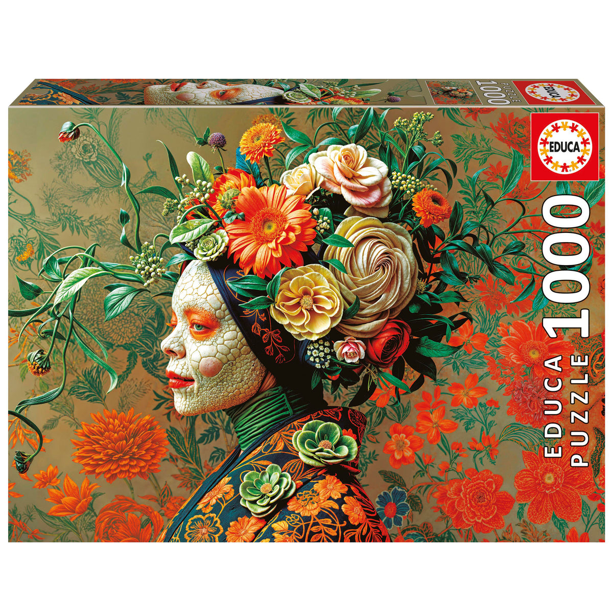 Puzzle Rainha Lagarto - Educa - 1000 Peças