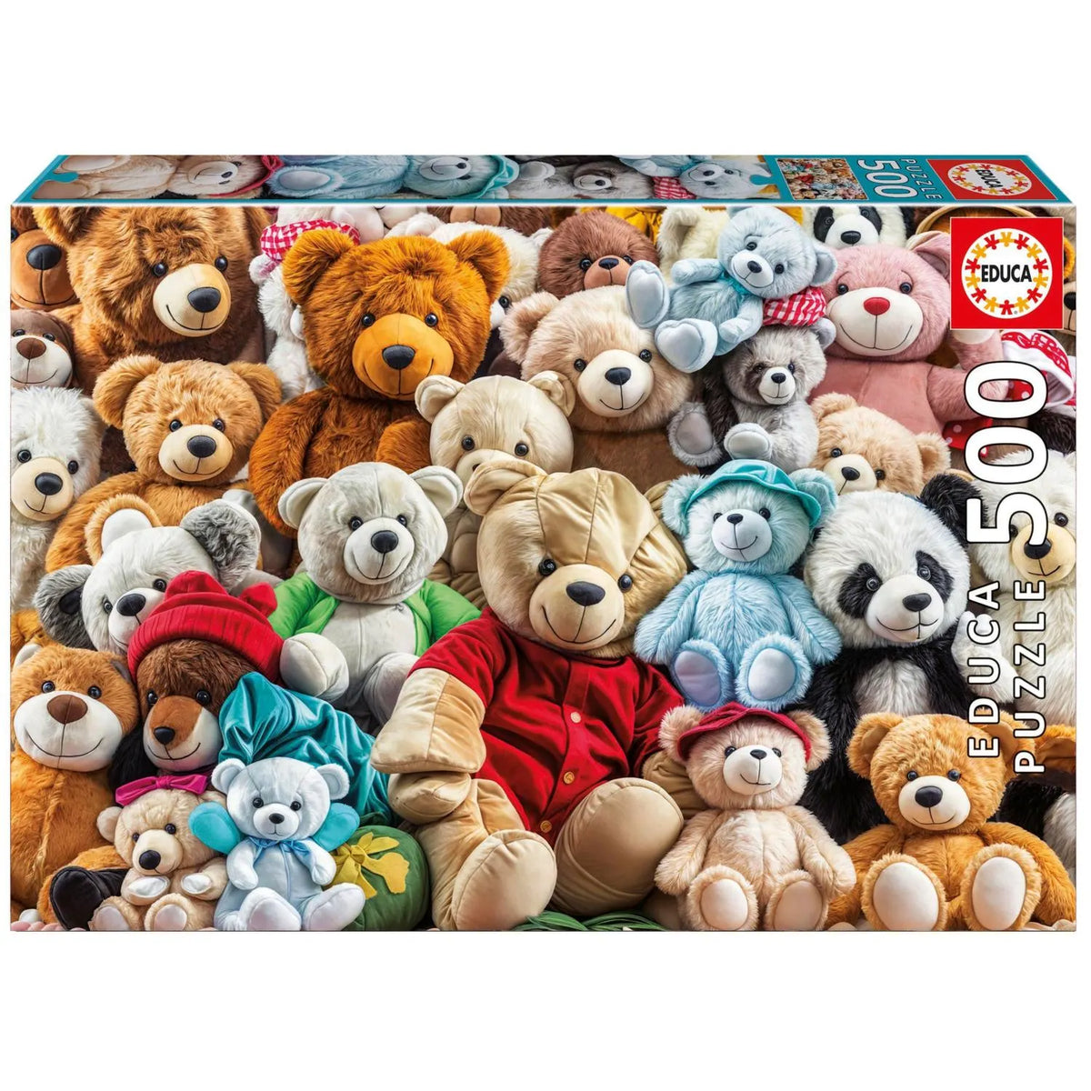 Puzzle Ursinhos de Peluche - Educa - 500 Peças