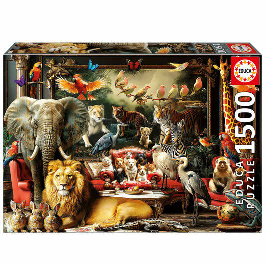 Puzzle La Mansión de los Animales - Educa - 1500 Piezas