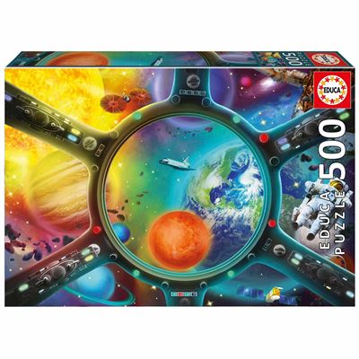 Puzzle Caminhada Espacial - Educa - 500 Peças