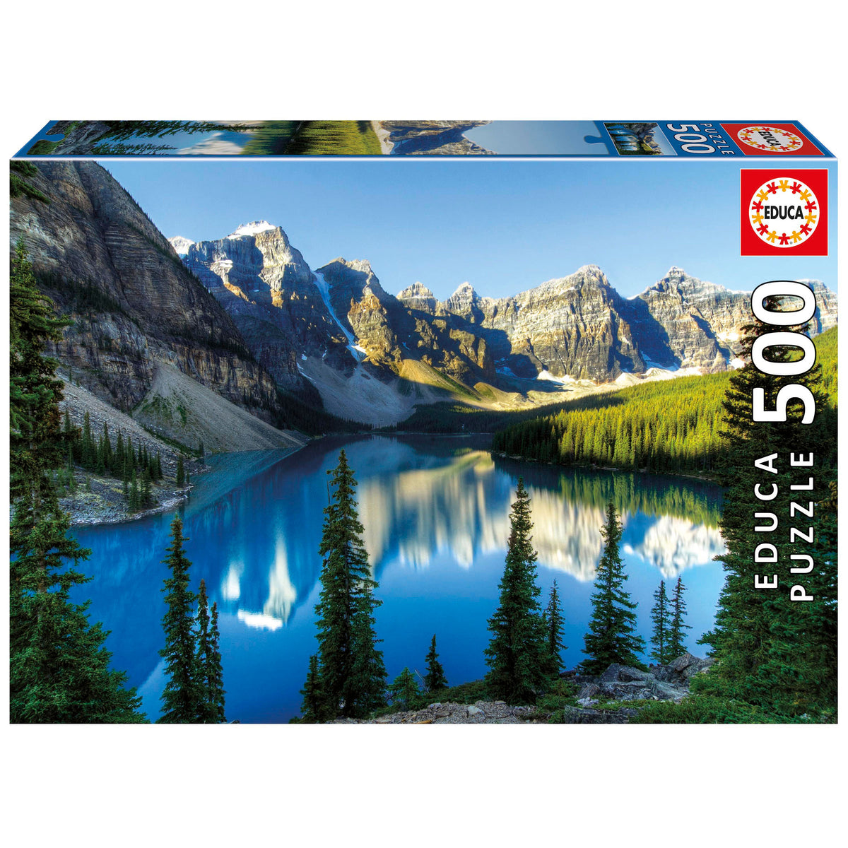Puzzle Lago em Alberta - Educa - 500 Peças