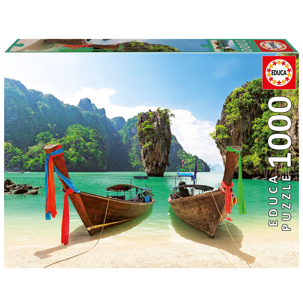 Puzzle Ilha James Bond Tailândia - Educa - 1000 Peças