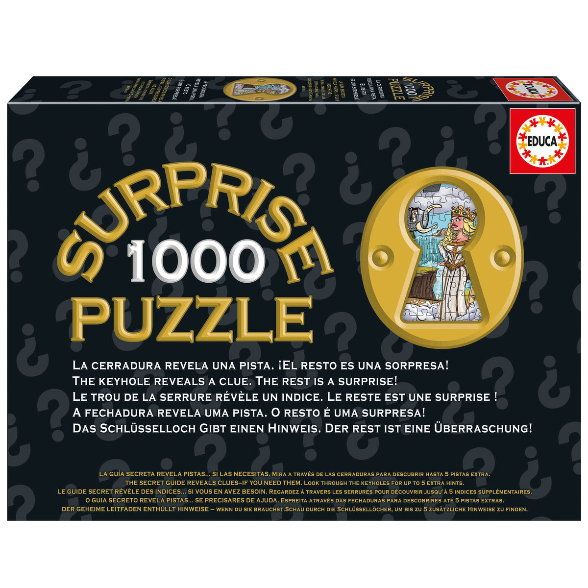 Puzzle Nights Round Table - Educa - 1000 Peças