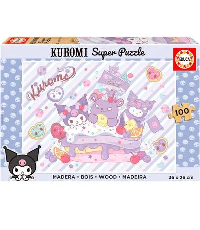 Holzpuzzle Kuromi - Educa - 100 Teile