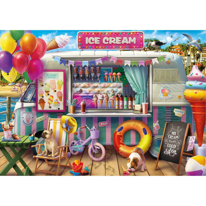 Puzzle Carrinha de Gelados - Educa - 500 Peças