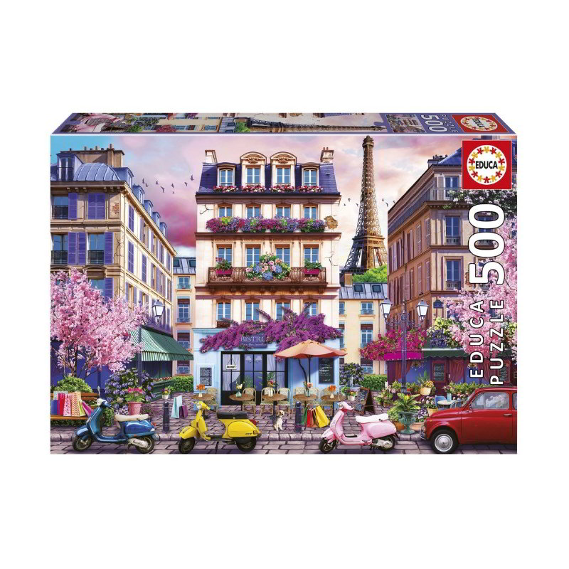 Puzzle Distrito Comercial de Paris - Educa - 500 Peças