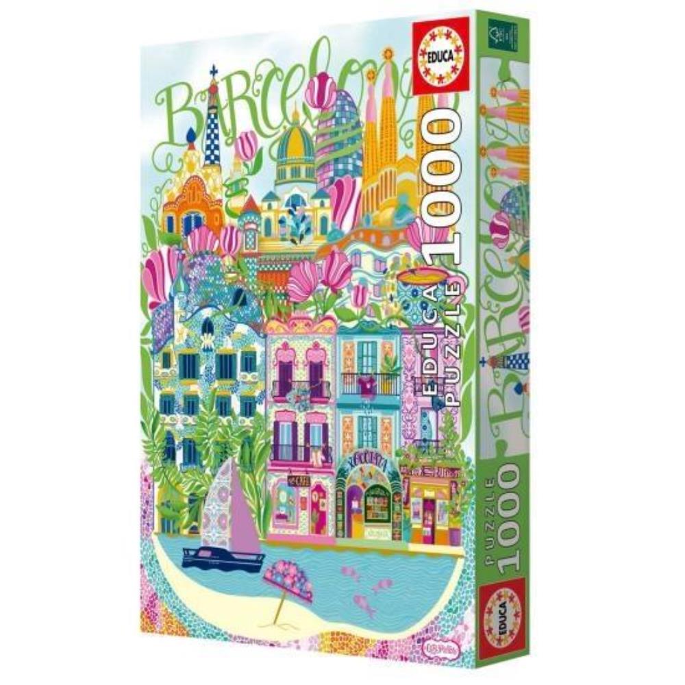 Puzzle Barcelona - Educa - 1000 Peças