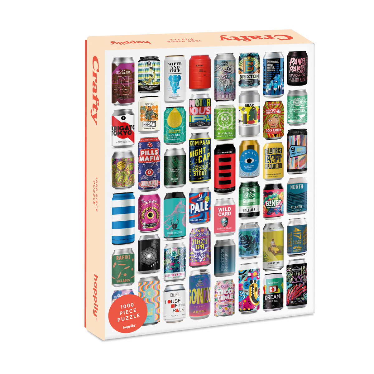 Puzzle Crafty - Happily - 1000 Peças