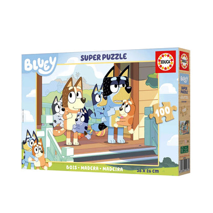 Bluey Holzpuzzle – Educa – 100 Teile