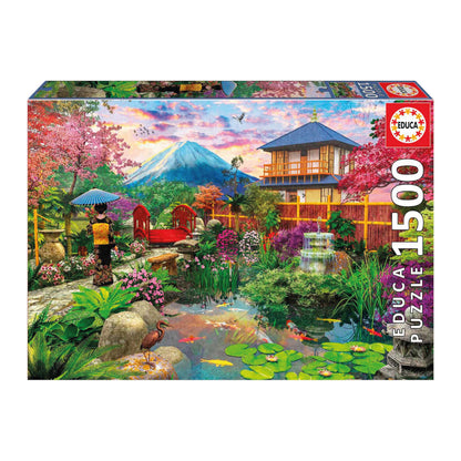 Puzzle Educa Jardim Japonês de 1500 Pçs