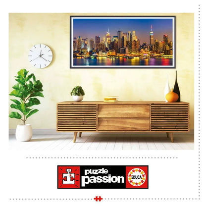 New York at Night Puzzle – Educa - 3000 pieces