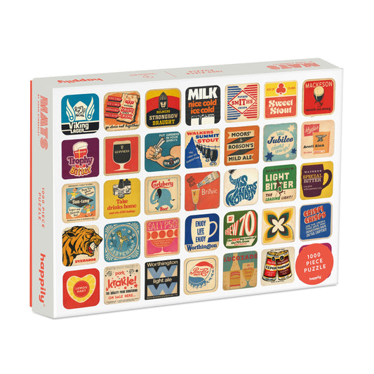Puzzle Mats - Happily - 1000 Peças