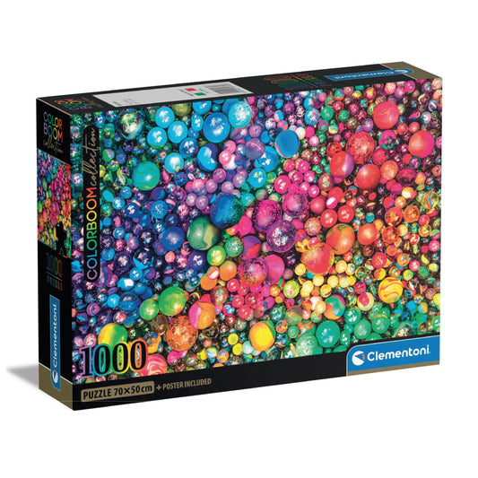 Puzzle Colorboom Marbles da Clementoni, imagem adicional 1