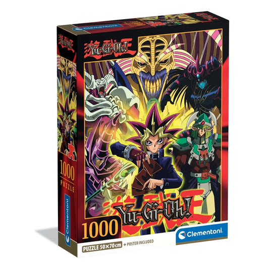 Caixa do Puzzle Yugioh da Clementoni com 1000 peças