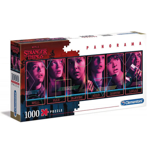 Puzzle Stranger Things Panorama – Clementoni - 1000 peças