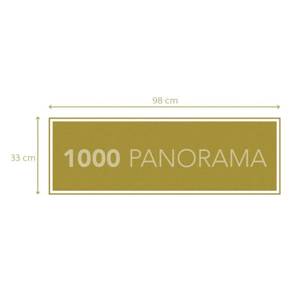 Puzzle Stranger Things Panorama – Clementoni - 1000 peças